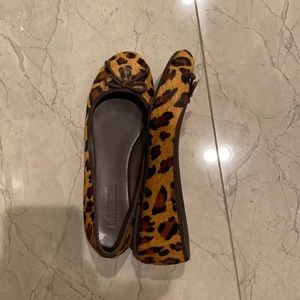 Lauren by Ralph Lauren flats. Leopard print.